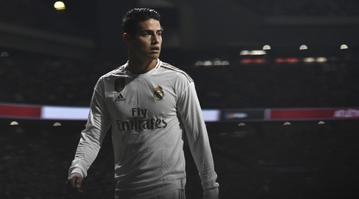James Rodríguez, volante del Real Madrid James Rodríguez, volante del Real Madrid