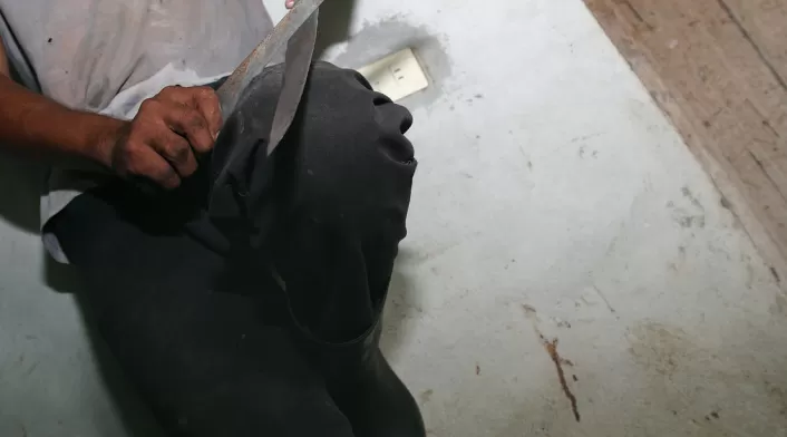 Ataque con machete Ataque con machete