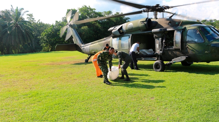 Fuerzas Militares en acción en Cartagena del Chairá (Caquetá) Fuerzas Militares en acción en Cartagena del Chairá (Caquetá)