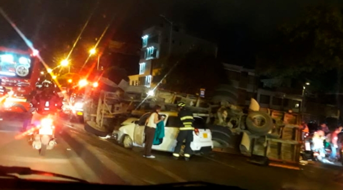 El accidente en la carrera 30 con calle 2, en Bogotá
