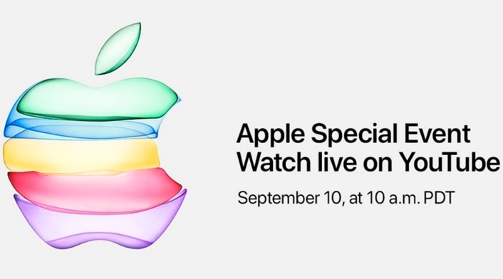 La imagen de Apple para anunciar la llegada de un nuevo celular