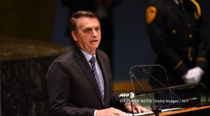 Jair Bolsonaro en Asamblea General de la ONU