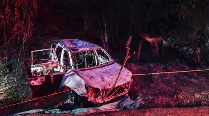 Escena del asesinato de la candidata a la alcaldía de Suárez (Cauca), Karina García. Escena del asesinato de la candidata a la alcaldía de Suárez (Cauca), Karina García.