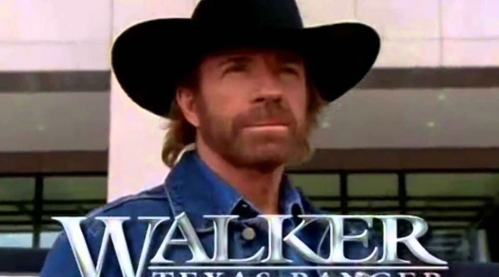 Chuck Norris en la serie 'Walker Ranger de Texas'