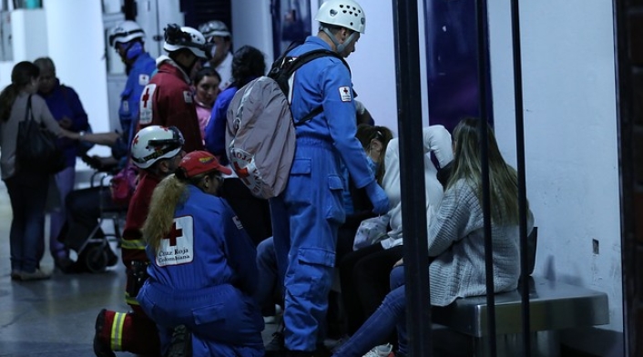 Más de diez personas resultaron heridas tras el colapso del techo Más de diez personas resultaron heridas tras el colapso del techo