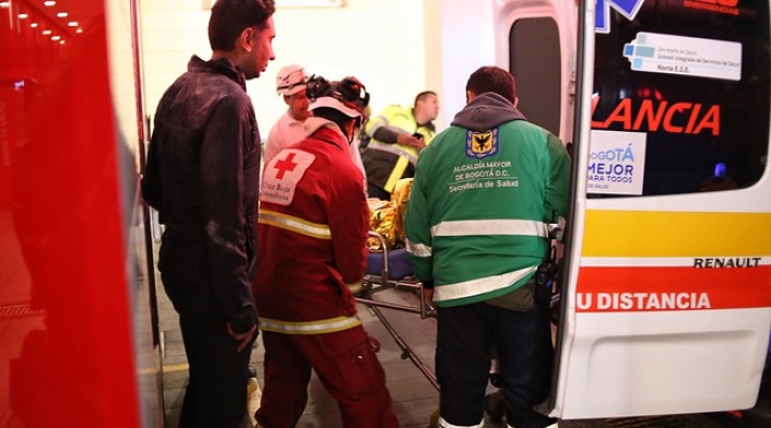 La emergencia generó pánico entre los visitantes del centro comercial La emergencia generó pánico entre los visitantes del centro comercial