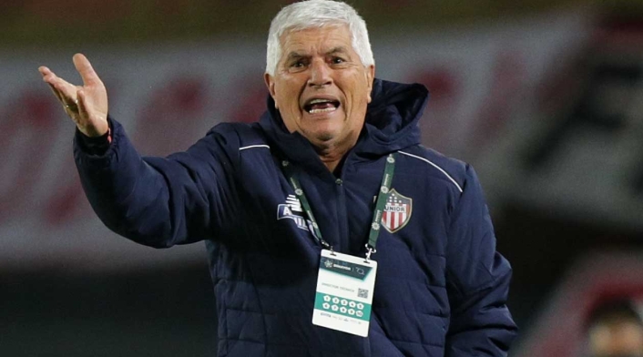 Julio Comesaña, técnico del Junior