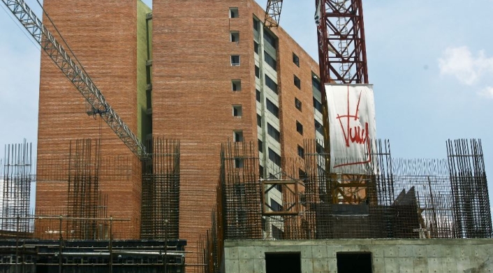 Construcción de viviendas en Caracas