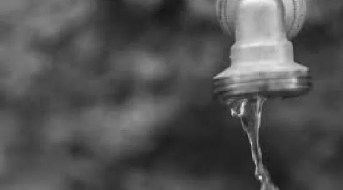 Racionamiento de agua.