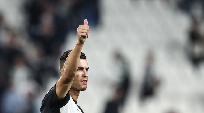 Cristiano Ronaldo con la Juventus