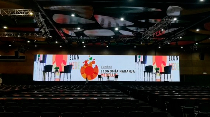 El Centro de Convenciones Plaza Mayor, de Medellín, sede de la Cumbre de Economía Naranja