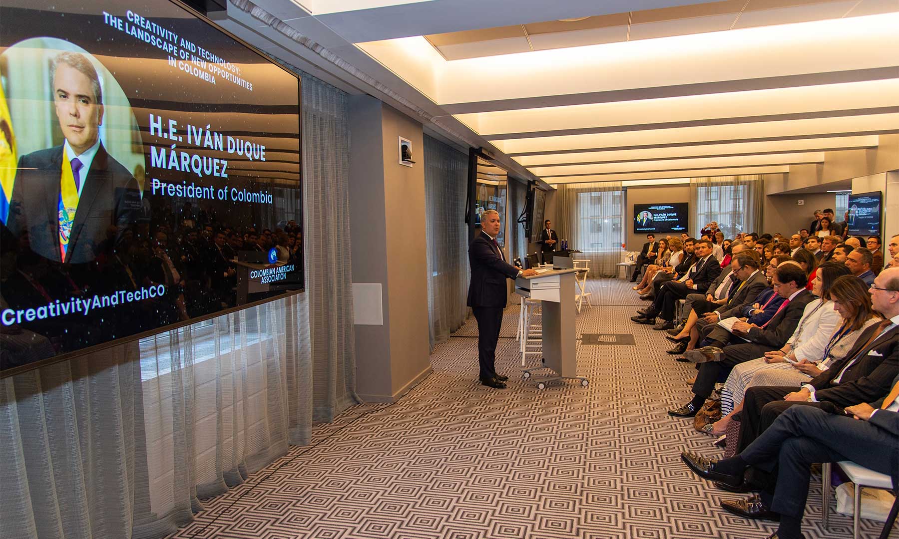 Presidente Iván Duque/Nueva York