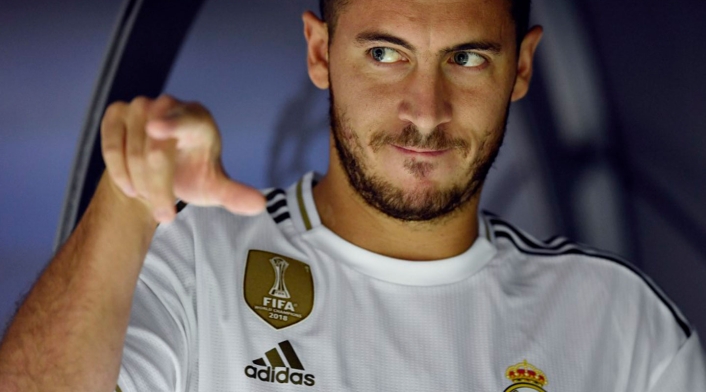 Eden Hazard volante del Real Madrid Eden Hazard volante del Real Madrid