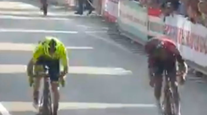 Egan Bernal en el Giro de la Toscana Egan Bernal en el Giro de la Toscana