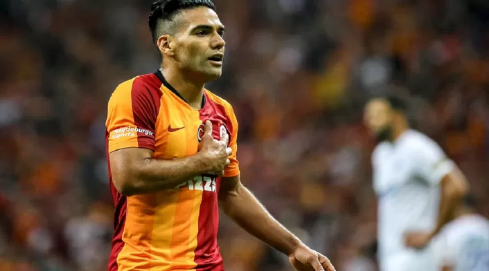 Falcao García en el Galatasaray Falcao García en el Galatasaray