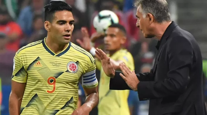 Falcao García y Carlos Queiroz