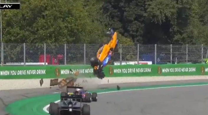 Accidente en la Fórmula 3