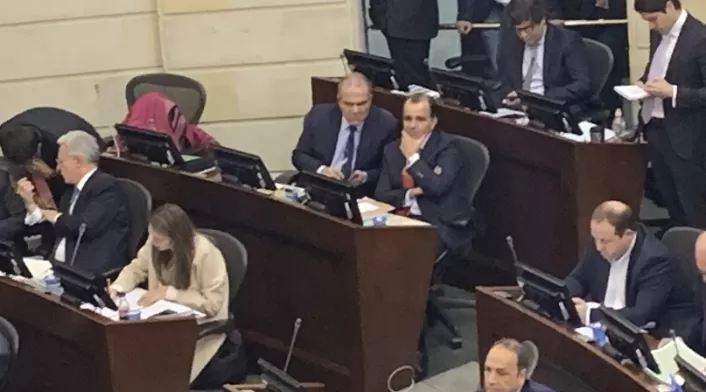 Óscar Iván Zuluaga, presente en debate de Odebrecht en el Senado