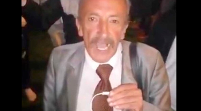 Hernando Chávez, representante de una organización de conductores de Colombia
