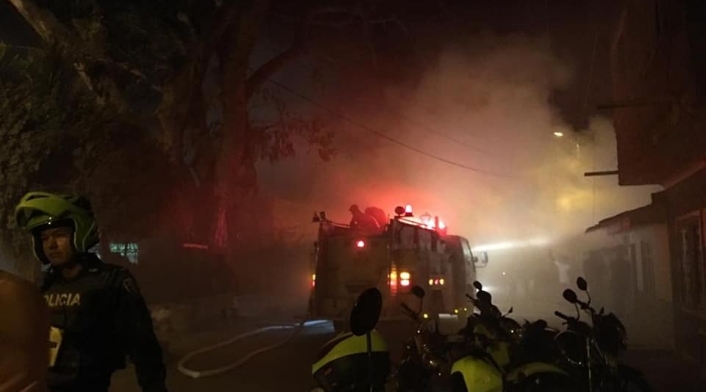 Mujer de 72 años falleció en medio de un incendio en el municipio de Pradera