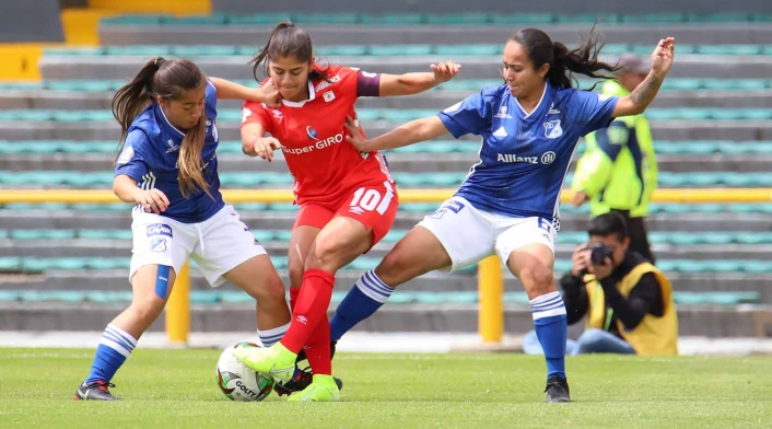 Millonarios vs América - Liga femenina