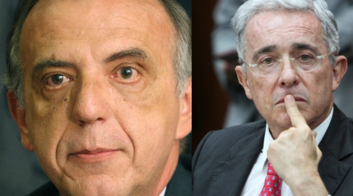 Iván Velásquez y Alvaro Uribe Iván Velásquez y Alvaro Uribe