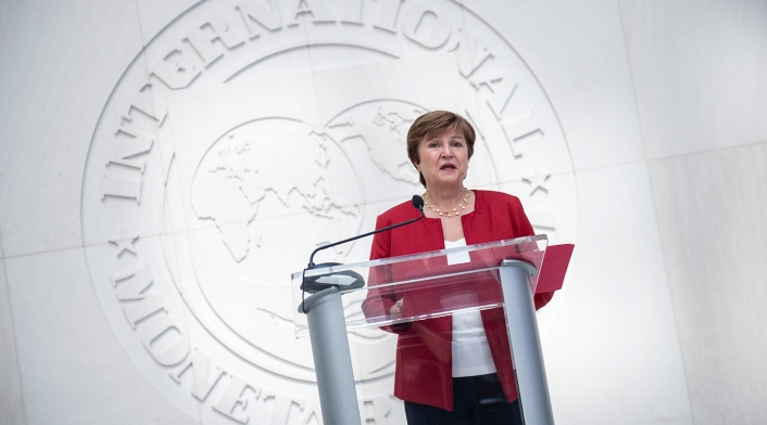 Kristalina Georgieva, directora del Fondo Monetario Internacional