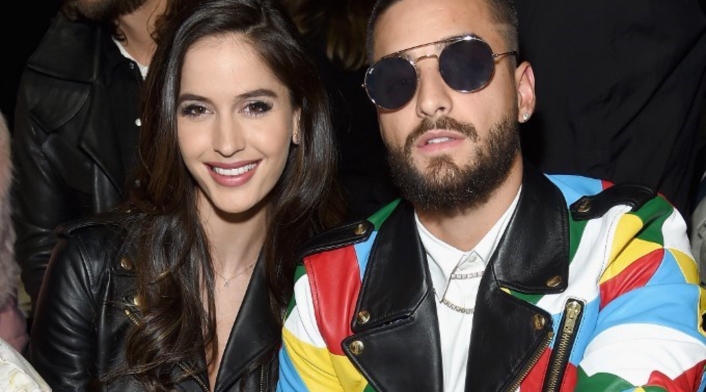 Maluma y Natalia Barulich