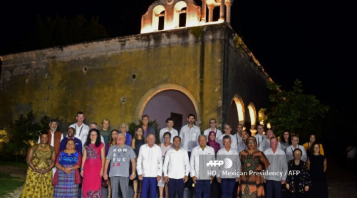 Cumbre de premios Nobel de Paz 2019 en Mérida