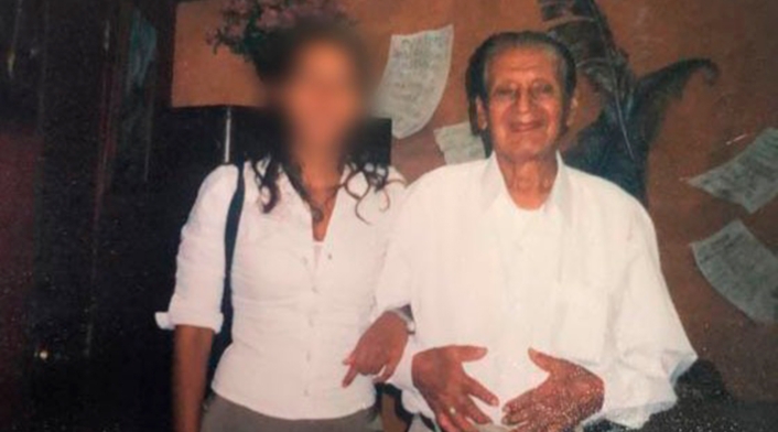 Merlín Jeimy Muñoz y su esposo fallecido