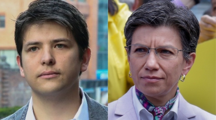 Miguel Uribe Turbay y Claudia López