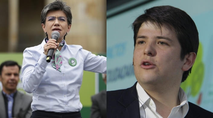 Claudia López y Miguel Uribe Claudia López y Miguel Uribe