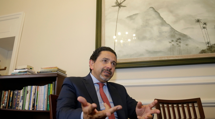 Miguel Ceballos, alto comisionado para la Paz