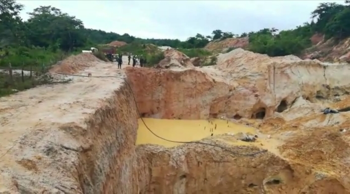 Se incrementa la minería ilegal en Córdoba.