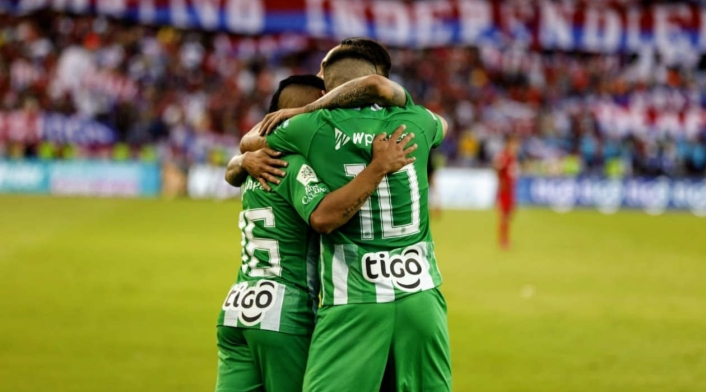 Nacional goleó a Medellín