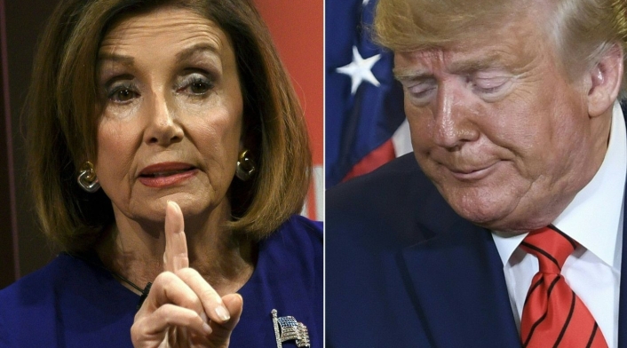 Nancy Pelosi y Donald Trump Nancy Pelosi y Donald Trump