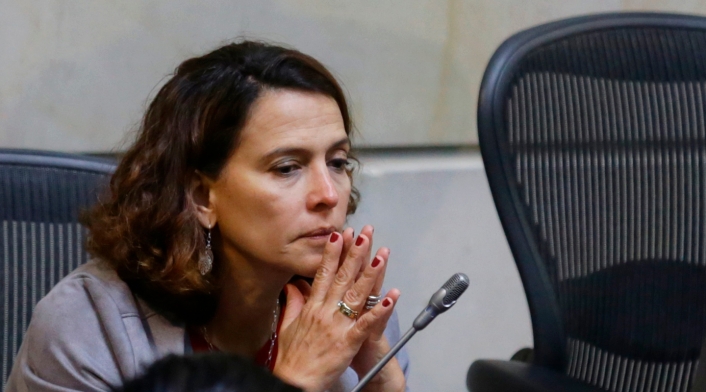 Nancy Patricia Gutiérrez, ministra del Interior