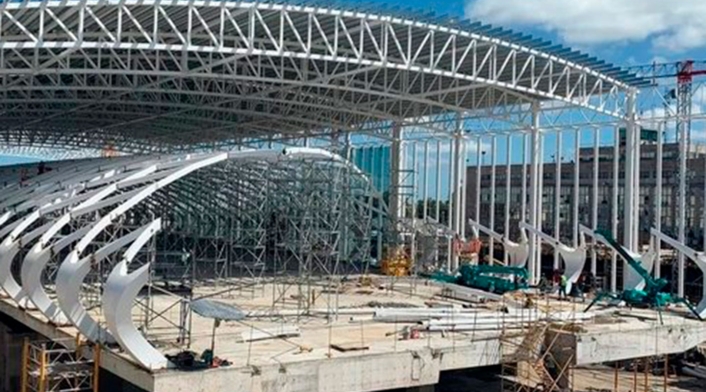 Obras en el aeropuerto internacional de Ezeiza Obras en el aeropuerto internacional de Ezeiza