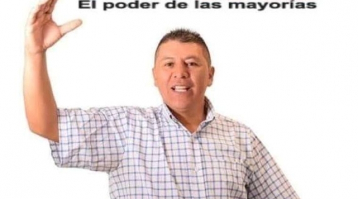 Óscar Lombana, candidato a la Alcaldía de Potosí, en Nariño