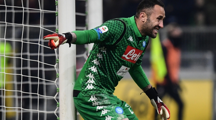 David Ospina regresó al arco de Napoli