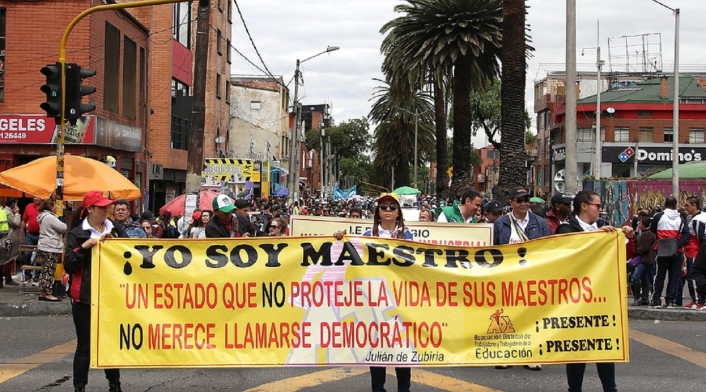 Marcha de maestros Marcha de maestros