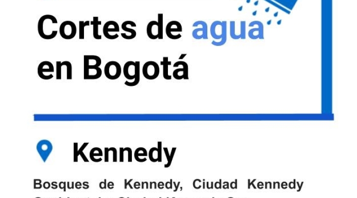 Plantilla cortes de agua viernes 6 de septiembre de 2019