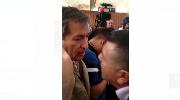 Pelea Taxistas