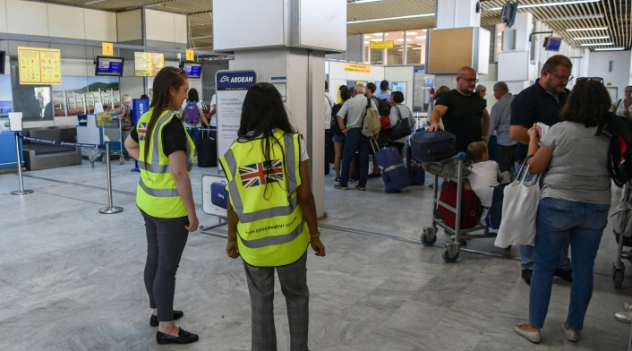 Viajeros repatriados por quiebra de Thomas Cook Viajeros repatriados por quiebra de Thomas Cook