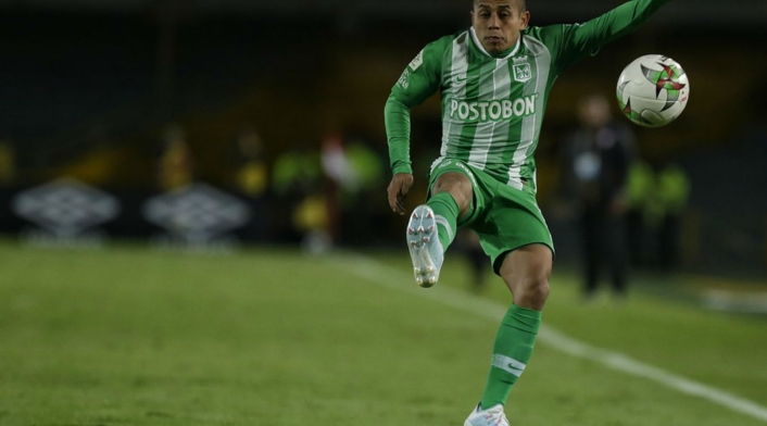 Vladimir Hernández con Atlético Nacional en 2019 Vladimir Hernández con Atlético Nacional en 2019
