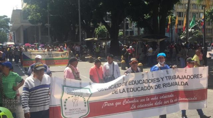 Protestas en Pereira.