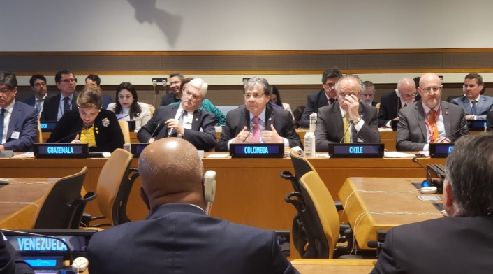 Grupo de Lima, reunido en Nueva York