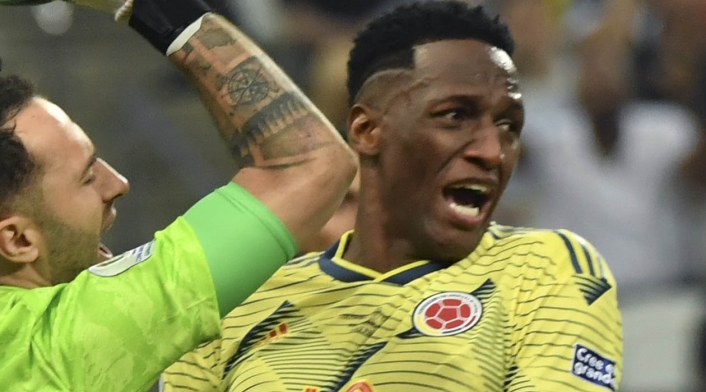 Yerry Mina, central de la Selección Colombia