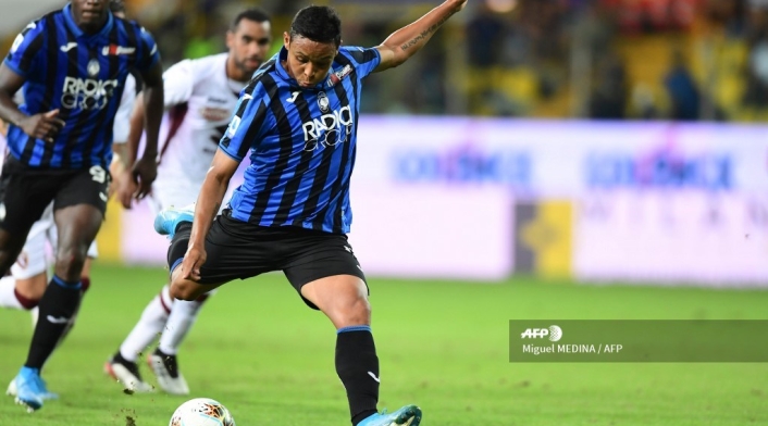 Luis Fernando Muriel, delantero colombiano de Atalanta