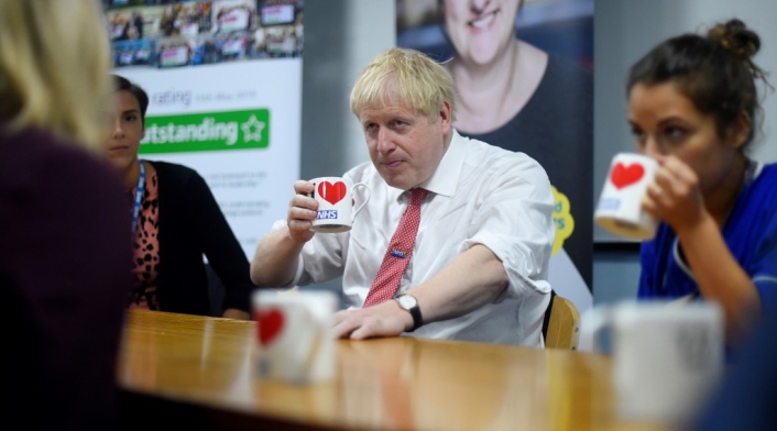 Primer ministro británico, Boris Johnson